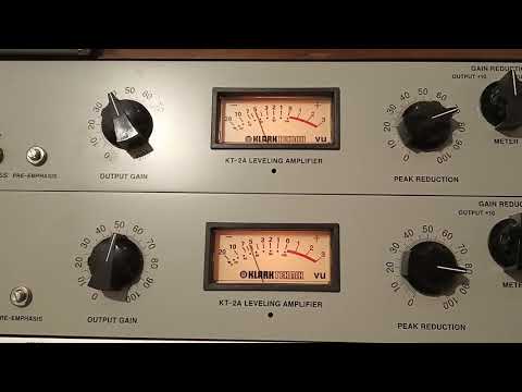UAD Legacy LA-2A vs Klark Teknik KT-2A (limit mode)
