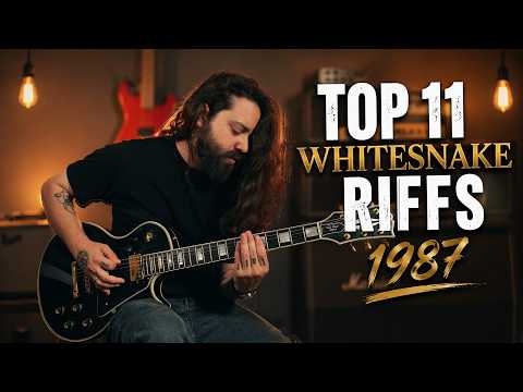 Top 11 Whitesnake Riffs | John Sykes "1987"