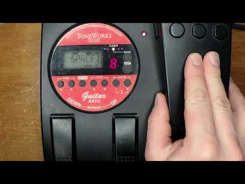 Korg AX1G Tonwerks guitar pedal - Pedal Profile video