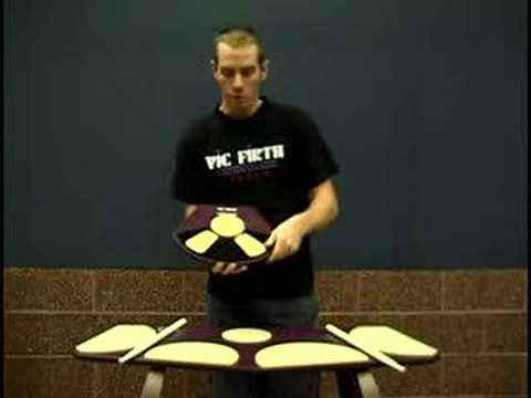 Bill Bachman demonstrates the Vic Firth Exactopad
