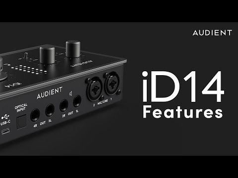 Audient iD14 MkII Feature Overview