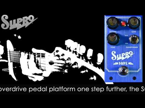 Supro 1305 Drive Pedal Official Demo by Mike Hermans