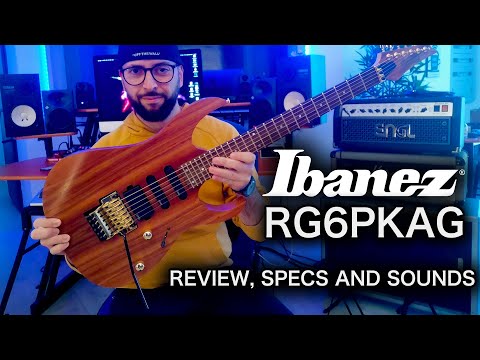 IBANEZ RG6PKAG | REVIEW, SPECS and SOUNDS by RICCARDO GIOGGI