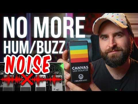 AVOID Noisy Pedalboard and Studio Setup with Walrus Audio Canvas Line Isolator and DI