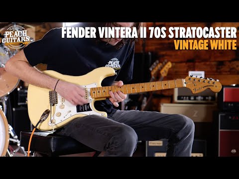 No Talking...Just Tones | Fender Vintera II 70s Stratocaster | Maple - Vintage White