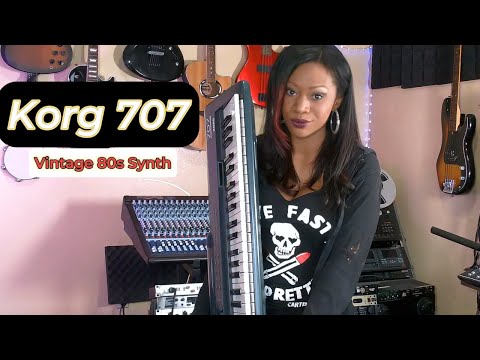The Original Arcade Sounds! Korg 707 | Vintage Digital Synth