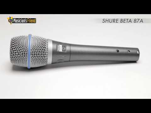 Shure Beta 87A Supercardioid Condenser Mic