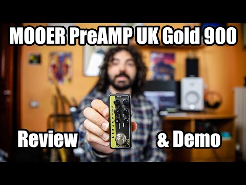 MOOER Micro PreAMP 002 UK Gold 900 | Review & Demo