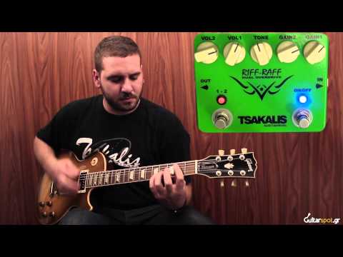 Riff-Raff Dual Overdrive - Tsakalis Audio Tube Works | Review | Guitarspot.Gr