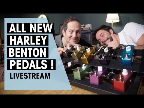 12 NEW Harley Benton Pedals | Hangout with Kris & Guillaume | Thomann