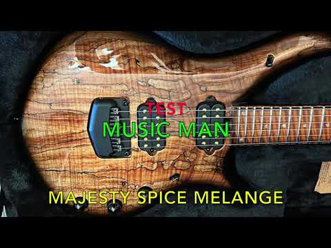 Music Man Majesty Spice Melange limited edition John Petrucci signature guitar Test