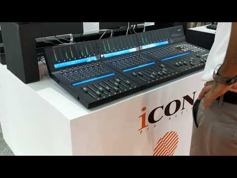 Icon Pro Audio QCon Pro X Live Mixer Pink Noise Professionals Sound System Palm Expo 2019 Mumbai