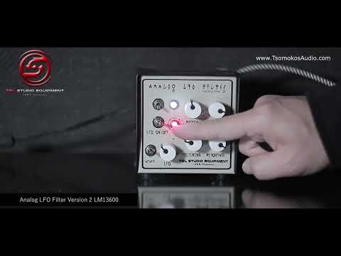 Analog LFO Filter V2 with LM13600 and 50 Complex Unique Waveforms y TSL Studio Equipment