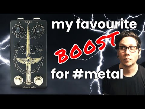 Lichtlaerm Audio Aesahaettr v2 - my favourite boost for METAL