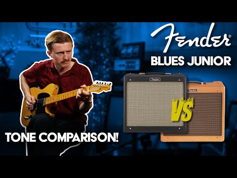 TONE COMPARISON: Fender Blues Junior Tweed vs Black!