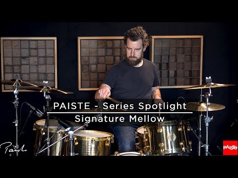 PAISTE CYMBALS - Series Spotlight - Signature Mellow (2019)