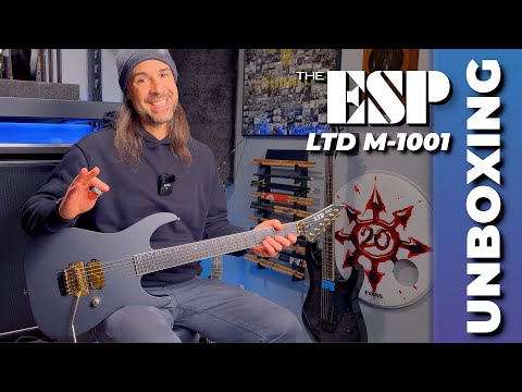 ?UNBOXING The ESP LTD M-1001! This thing is SLICK!