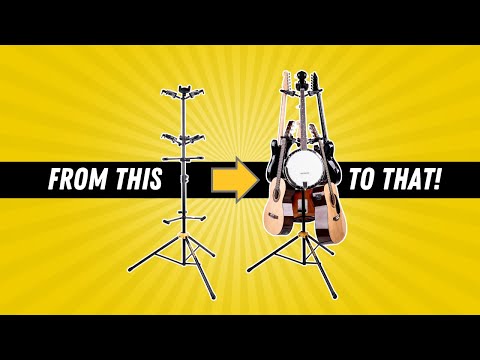 The Hercules Multi-Guitar Stand GS526BPLUS