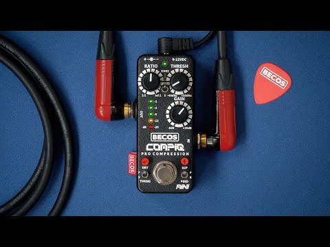 BECOS CompIQ MINI Pro Compressor MK2 - Bass Demo