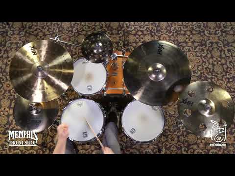 Sabian 14" AAX Studio Hi-Hat Cymbals - Brilliant - 925/1396g (21401XB-1120617N)