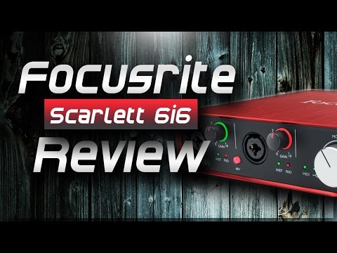 Focusrite Scarlett 6i6 2nd Gen Review and Audio Sample 4K!