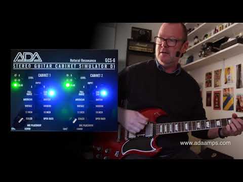A/DA Amps: GCS-6 Stereo Cab Simulator & DI Box