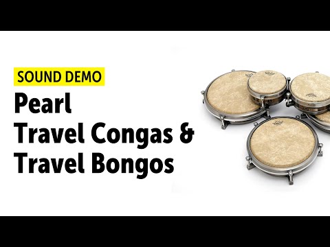 Pearl | Travel Congas & Travel Bongos | Sound Demo
