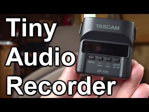 Tascam DR-10C compact audio recorder review