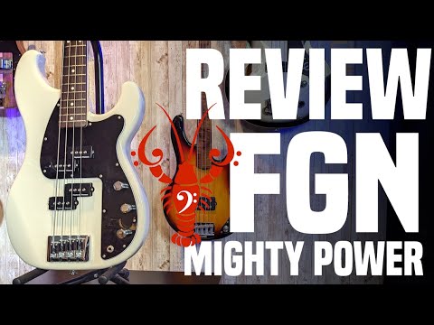 FGN Mighty Power - GODZILLA IS HERE! The BEST P bass to come out of Japan! - LowEndLobster Review
