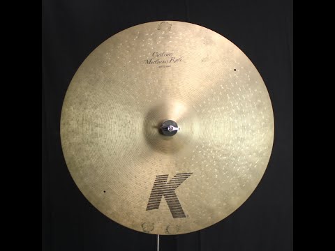 Used Zildjian 20" K Custom Medium Ride - 2583g