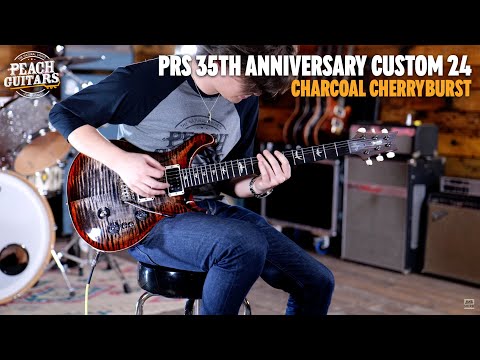 No Talking...Just Tones | PRS 35th Anniversary Custom 24 Charcoal Cherryburst