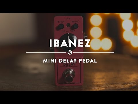 Ibanez Analog Delay Mini Pedal | Reverb Demo Video
