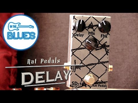 Rat Pedals SD-1 Delay Pedal - Made in Greece