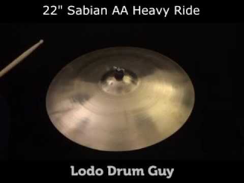 SOLD OUT 22" Sabian AA HEAVY RIDE cymbal