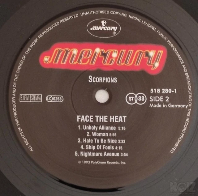 Scorpions - Face The Heat