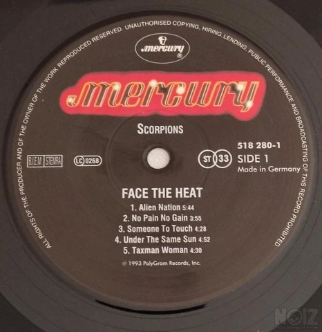 Scorpions - Face The Heat