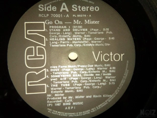 MR. MISTER: GO ON