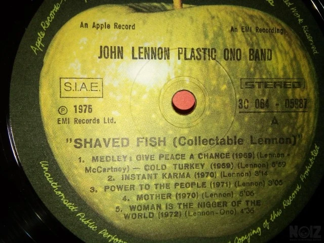 JOHN LENNON: SHAVED FISH