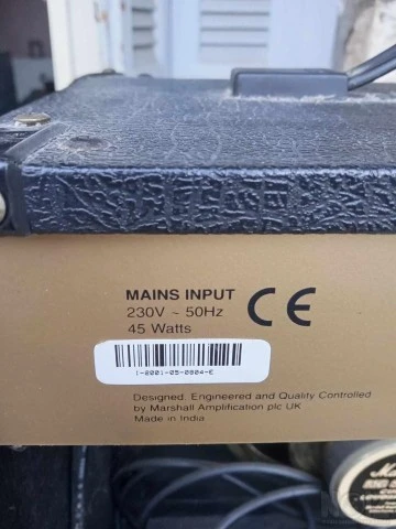Πωλείται Ενισχυτής Marshall G15R CD (15W