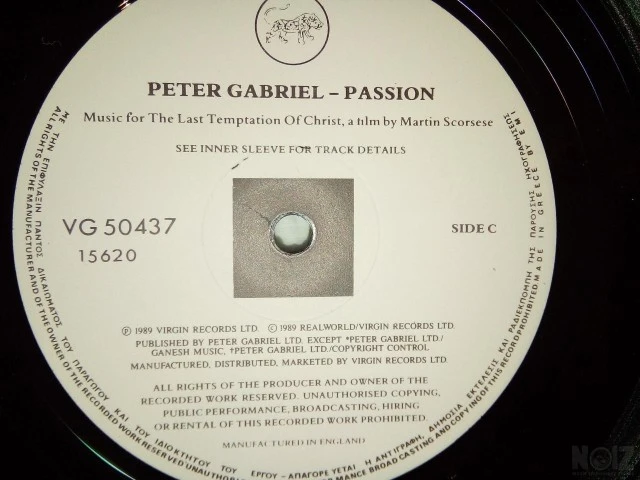 PETER GABRIEL : PASSION