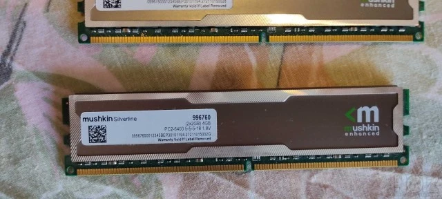 mushkin silverline ddr2 pc2-6400