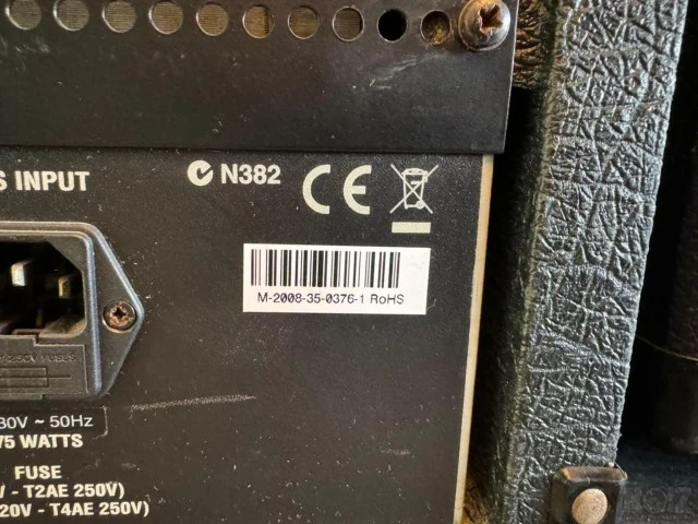 Marshall JVM 410H + MIDI footswitch