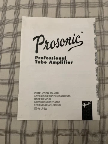 FENDER PROSONIC AMP