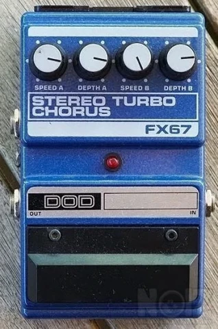 Dod Fx-67 Analog Stereo Dual Chorus