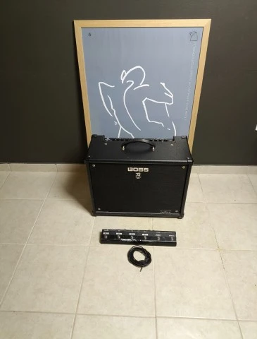Boss katana100 mk II με boss ga fc και eminence swamp thang 