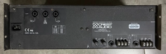 ΤΕΛΙΚΟΣ ΕΝΙΣΧΥΤΗΣ CREST AUDIO VS650