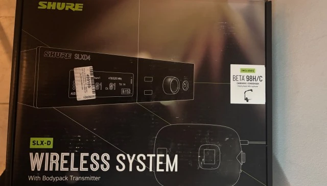 Shure SLXD14E/98H H56