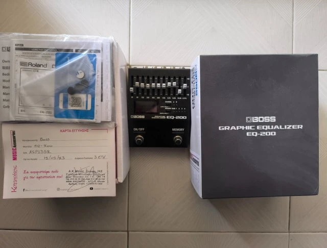 Boss EQ-200 Graphic Eq
