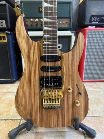 Jackson Soloist SL3X Zebrawood με Gotoh GE1996T τρέμολο.