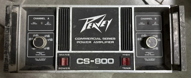 ΤΕΛΙΚΟΣ ΕΝΙΣΧΥΤΗΣ PEAVEY CS800 VINTAGE